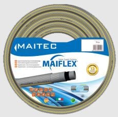 Садовый шланг с текстильным армированием MAITEC MAIFLEX 19mm-3/4"-8бар Серый (5-слойный) 50мт